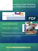 Case - Laura Ashley and Federal Express Strategic Alliance