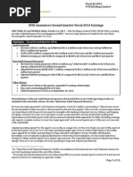 WNS Q2 2014 Earnings Release - Final