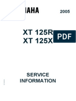 Service Manual XT 125 2005