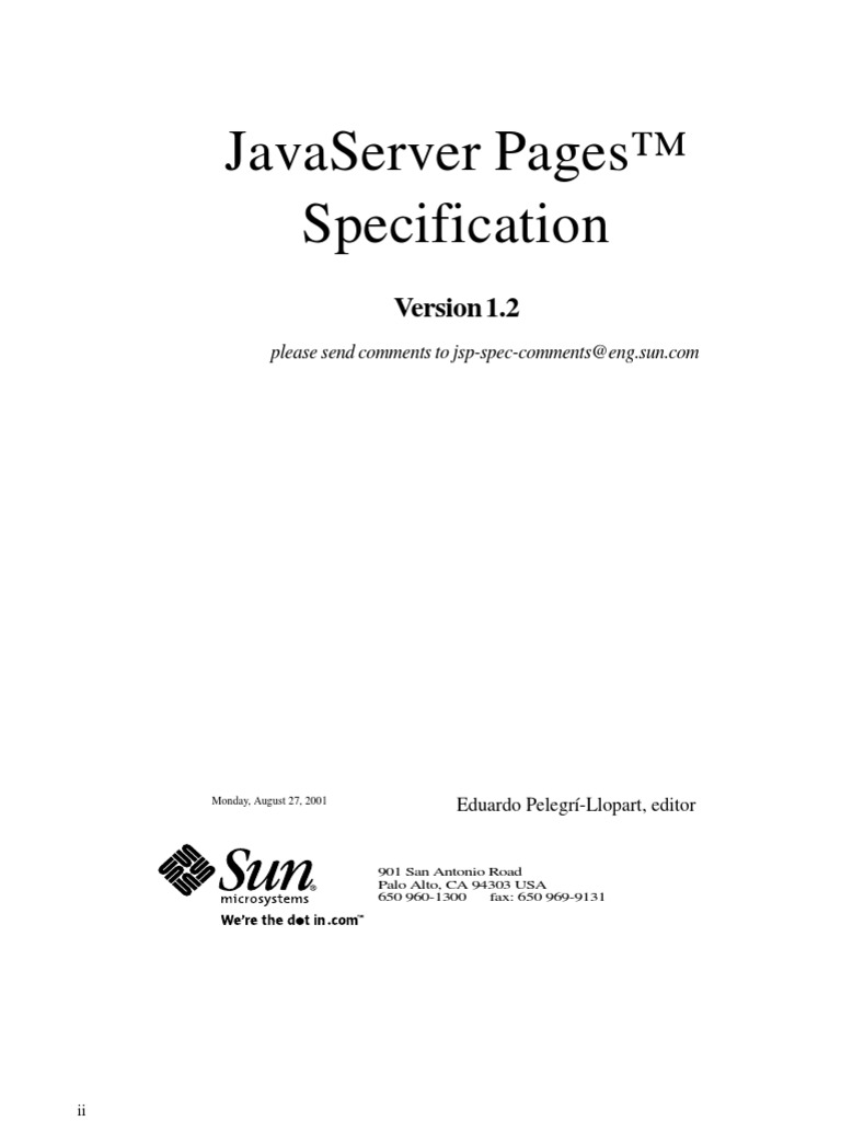 JSP 1 - 2 Fcs Spec | PDF