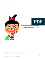 HowtoStudyKorean Unit 0 PDF