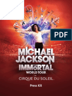 Michael Jackson Cirque Du Soleil The Immortal World Tour