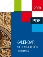 Hrvatska - Kalendar kulturno-turističkih događanja 2009