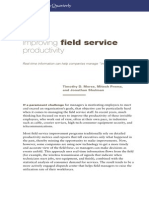 Improving Field Service Productivity