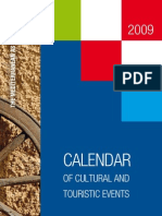 Croatia - Calendar of cultural and touristic events 2009