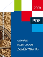 Horvátország - Kulturálisidegenforgalmi Eseménynaptár 2009