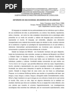 Deterioro Del Lenguaje