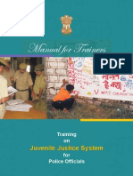 Police Training Manual On Juvenile Justice