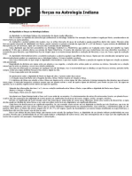 As Dignidades e Forças Na Astrologia Indiana
