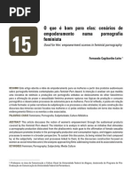 Leite, Fernanda. O Que é Bom Para Elas