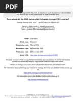 Download From where did the 2009 swine-origin influenza A virus H1N1 Emerge by BulgrozH1N1 SN23186670 doc pdf