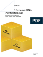 Wizard Genomic DNA Purification Kit Protocol