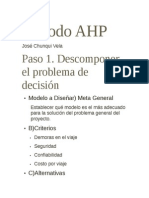 Método AHP