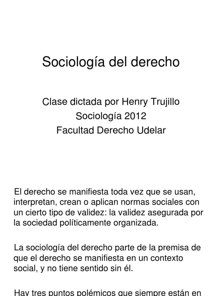Clase Sociologia Del Derecho(1) Max Weber Sociología