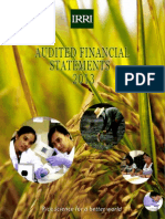 IRRI AR 2013 Audited Financial Statements