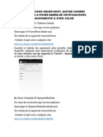 Tutorial Como Hacer Root, Quitar Nombre de Operadora & Cambiar de Color La Barra de Notificaciones