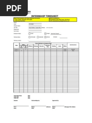 Timesheet
