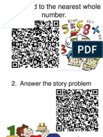 QR Code Story Problem Center