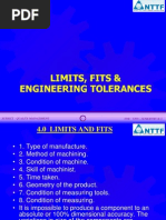 Limits Fits Engineering Tolerances