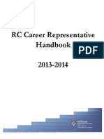Career Rep Handbook 13-14