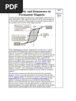 Download Coercivity and Remanence in Permanent Magnets by teddy18 SN23190538 doc pdf