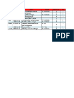 Jadwal Semester 5