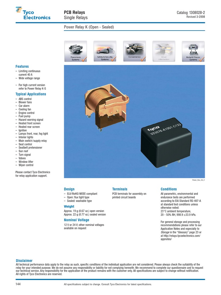 4 PDF PDF Relay Printed Circuit Board