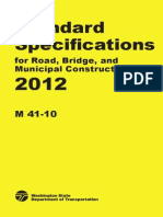 WSDOT Standard Spec2012