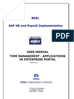 User Manual ESS Time Management - Doc - ESS MANUAL PDF