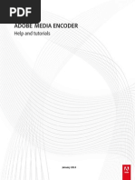 Download Adobe Media Encoder - Help  Tutorials by R SN231916794 doc pdf
