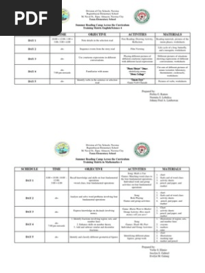 Training Matrix