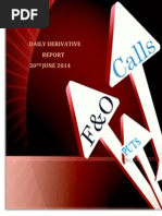 Derivative Report 30 June 2014