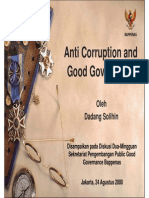 Anti Corruption and Good Governance 26839