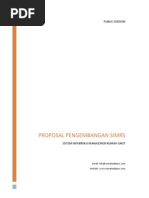 Download Proposal Aplikasi SIMRS Sistem Informasi Manajemen Rumah Sakit by Rumah Sakit Pro SN231927344 doc pdf