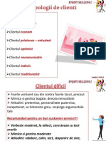 Hand Out Tipologii de Clienti PDF