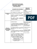 Carta Descriptiva 8 Sesion