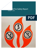 Annual Fire Safety Report Summary