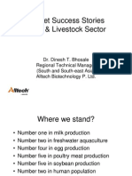 Market Success Stories Dairy & Livestock Sector