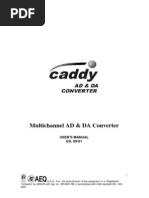 CADDY Users Manual