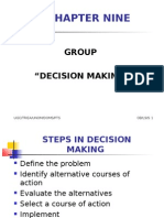 Group Decision Making