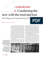 Combining The New With The Tried and True: Bioactive Endodontic Obturation