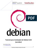 Tutorial Instalacao Linux Debian604