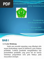 Download Laporan Hasil Kegiatan Survey Mawas Diri Rw 18 by Trias Adnyana SN231959712 doc pdf