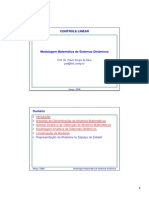 Modelagem Matematica de Sistemas Dinamicos