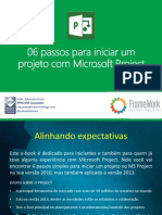 6 Passos Para Iniciar Um Projeto No MS Project