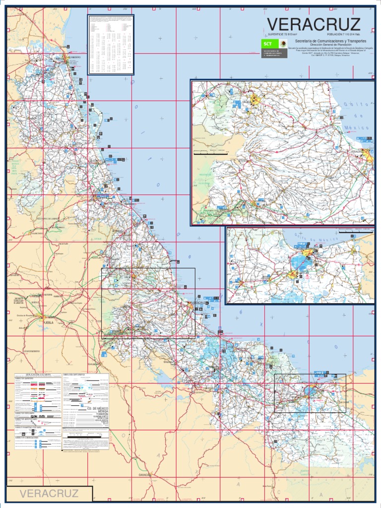 Mapa Hidrográfico de Veracruz | PDF | Cocina, comidas y vino