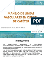 Manejo de Lineas Vasculares en Clinica de Catetèr