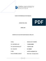 Asigmen BM -Morfologi Dan Sintassis