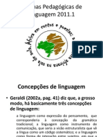 Oficinas Pedagógicas de Linguagem 2011 (ANTIGO)