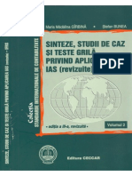 Sinteze, Studii de Caz Si Teste Grila Privind Aplicarea IAS Revizuite IFRS Vol II 2007 